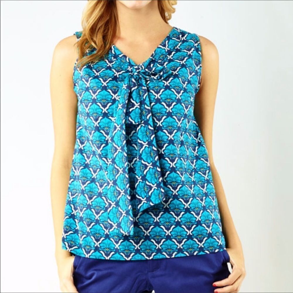 Tracy Negoshian Donna Sea Shells Tank Top (XS)